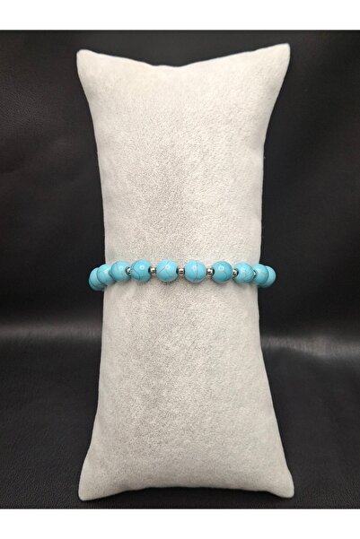 Han Ticarethane Special Design Magnetic Turquoise Natural Stone Bracelet Prayer Beads