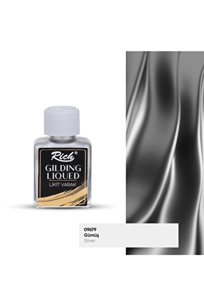 Rich Supertrend Gilding Liqued Likit Sıvı Varak 75 cc. GÜMÜŞ