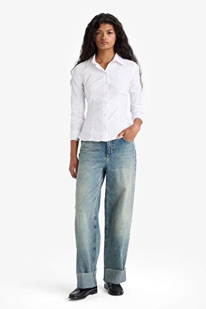 DeFacto Women's Long Sleeve Shirt I5278Az/Wt83