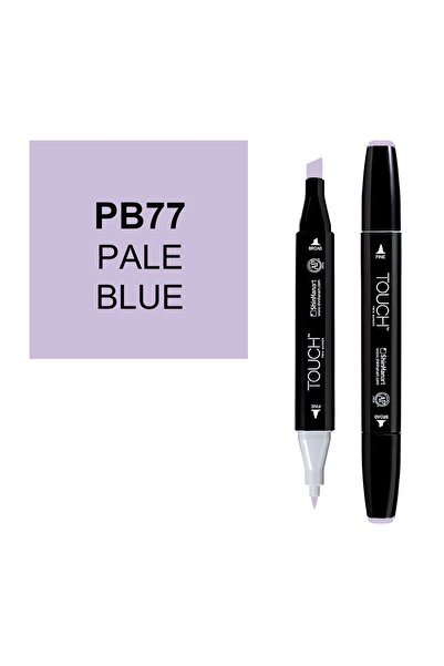 Ponart قلم رسم مزدوج اللون PB77 أزرق فاتح