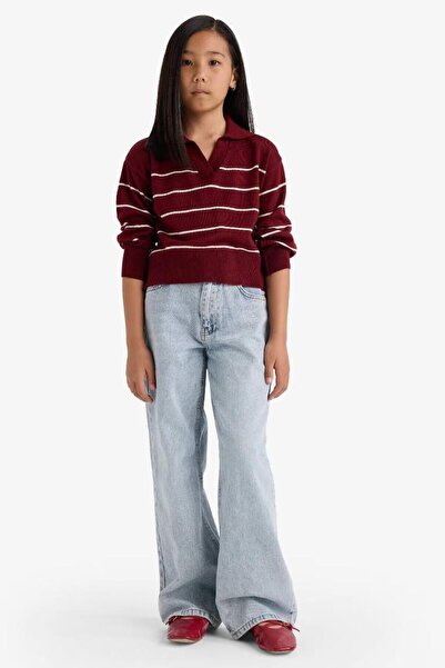 DeFacto Kız Çocuk Kazak E7737A8/BR205