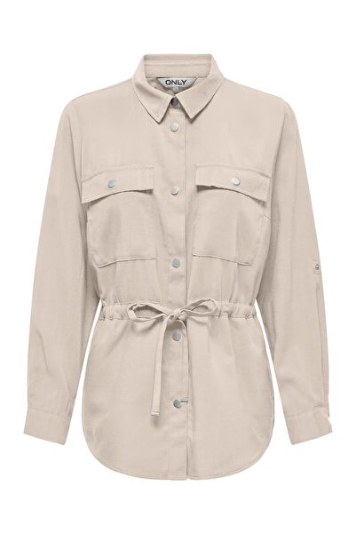 ONLY 15310852 Onlaris Life 4/5 Fem Cargo Jacket Cc Wvn