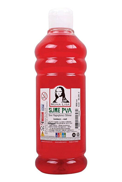 Genel Markalar Supertrend Mona Lisa Slime Jeli 500 ml. KIRMIZI