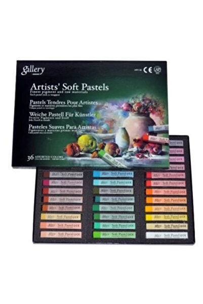 Genel Markalar Gallery Artists' Soft Toz Pastel Boya Seti 36 Renk Tam Boy