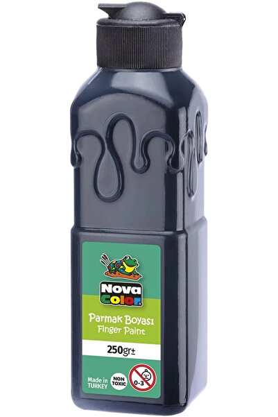 Nova Color Supertrend Фарба для нігтів 250 г. ЧОРНА