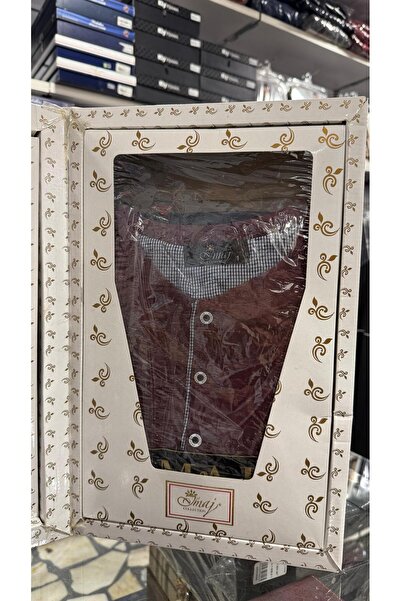 gd goldoremi Imaj 03017 Luxury Groom's Set 11 Piece Dowry Shirt Pajama Watch Set