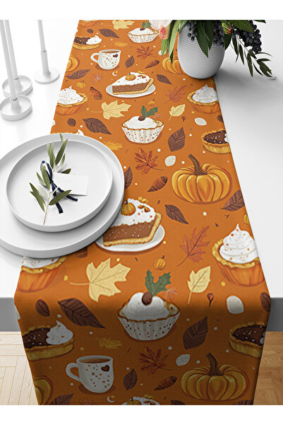 Bertille Home Φθινοπωρινή σειρά 140x40 cm Digital Printed Runner (Φθινόπωρο α...