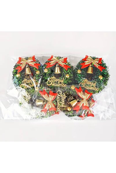 arredamento 10Pcs Mini Christmas Wreath Artificial Flower
