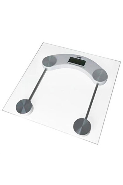 Epilons Dijital Kare Cam Baskül Darbelere Karşı Dayanıklı Terazi Yüksek Hassa...