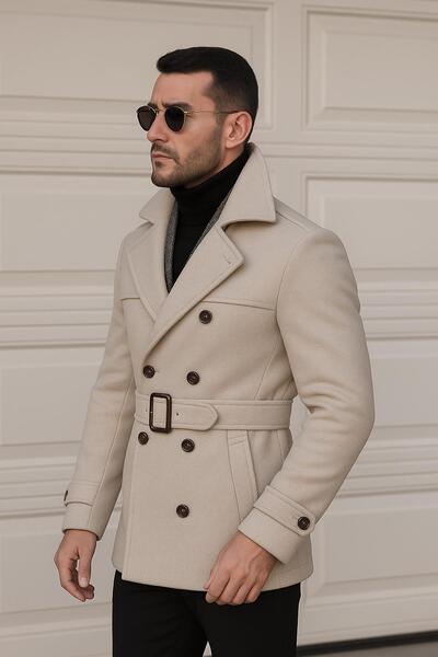 Delpino Чоловічий пальто з вузьким кроєм