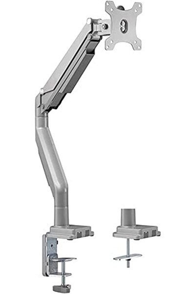 Generic حامل شاشة هامود، ذراع شاشة من الألومنيوم بنابض غازي، مناسب لمعظم الشا...