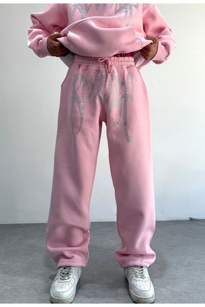 zaee Revenge Stone Adjustable Leg Baggy Sweatpants