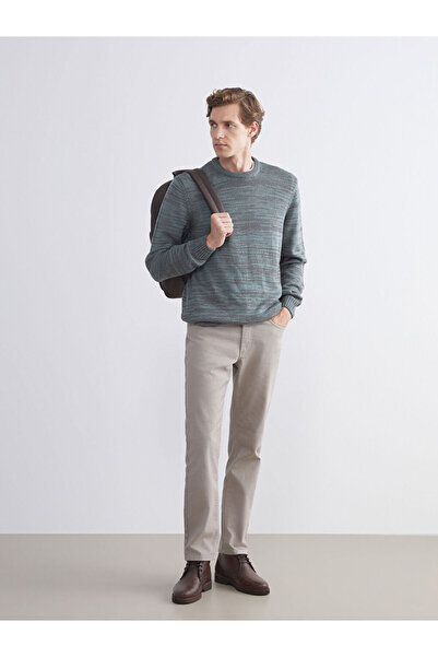 LC Waikiki Λαμπερές επιλογές από το Shining Store | Ανδρικό πλεκτό πουλόβερ με λαιμόκοψη