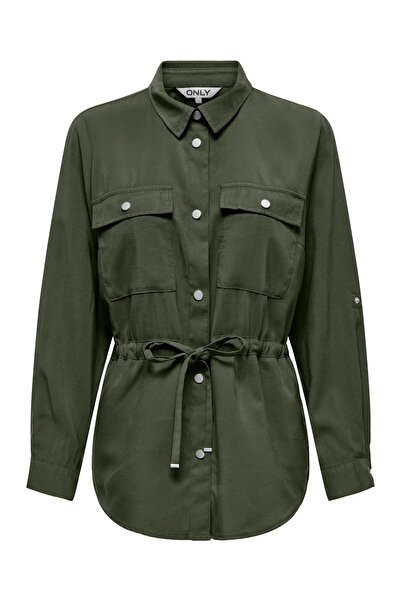 ONLY 15310852 Onlaris Life 4/5 Fem Cargo Jacket Cc Wvn