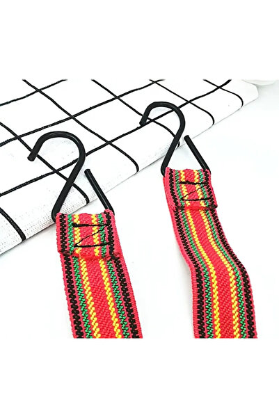 zola Luggage tie strap, latex and polypropylene, length 1.2 m, multicoloured