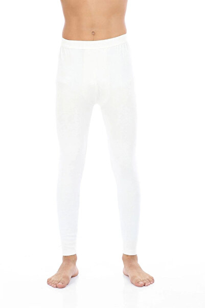 emosavm Moda Men's Thermal Underwear Ecru