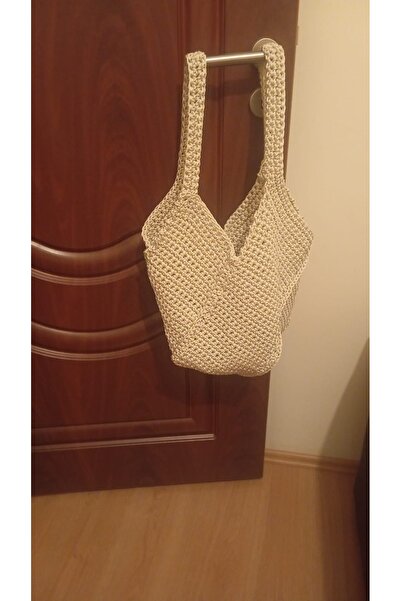 Marrone Bohemian Style Handmade Bag - Knitted and Stylish Design 60*35