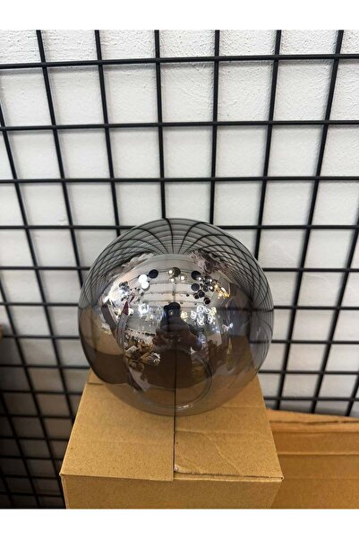 luminza tasarım Füme Glop Cam Avize