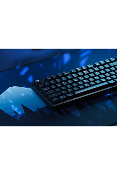 QwertyKey H100 Neagra Red Switch Bluetooth Wireless Hotswap RGB Μηχανική Ταινία Gaming