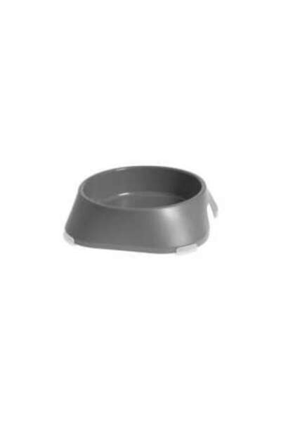 Mercaton Plastic pet feeding bowl, non-slip, light gray, 20.3 × 20.3 × 5.8 cm