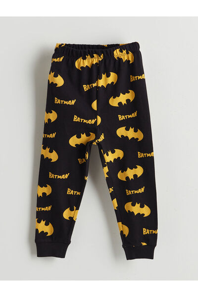 LC Waikiki Siyah Batman Baskılı Erkek Bebek Pijama Takımı
