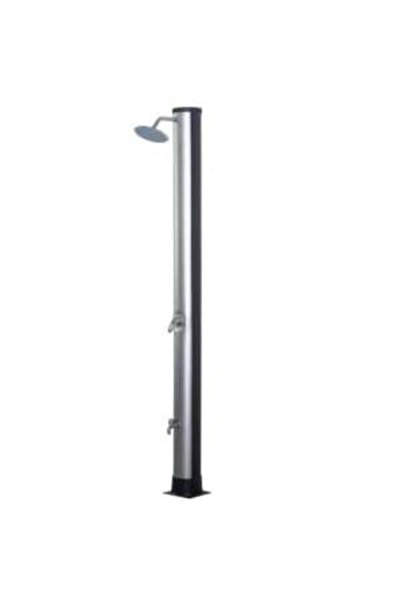 Strend Pro Solar garden shower, silver, 38 L,
