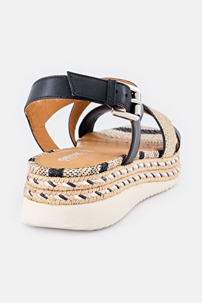 Geox Women D Eolie D Adjustable Closure Sandals, Multicolor