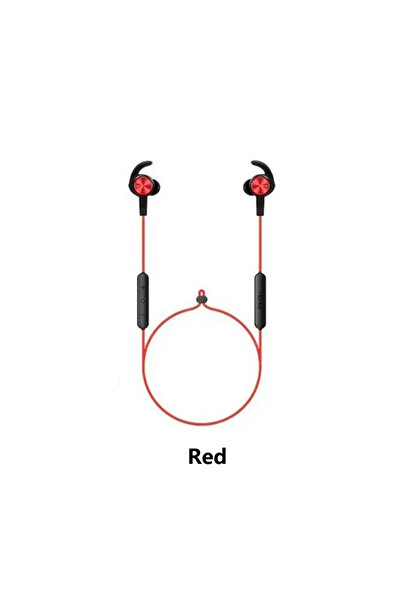 HONOR سماعة أذن XSport AM61 الأصلية باللون الأحمر، اتصال لاسلكي بتقنية البلوتوث مع ميكروفون، نمط داخل الأذن، شحن