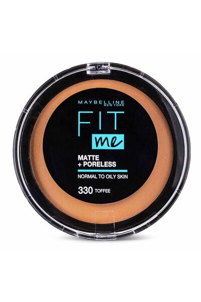 Maybelline New York بودرة مايبيلين فيت مي مات + بورليس للبشرة العادية إلى الد...