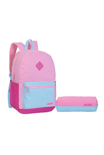 Marvel حقيبة ظهر مدرسية بسحاب مع حافظة أقلام للبنات