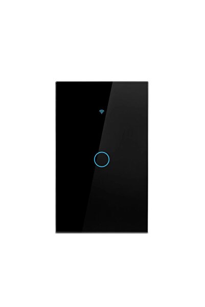 Choice black 1 gang Touch Switch Tuya Smart Life Light WiFi RF433 Sensor Smart Switch App Remote Control No