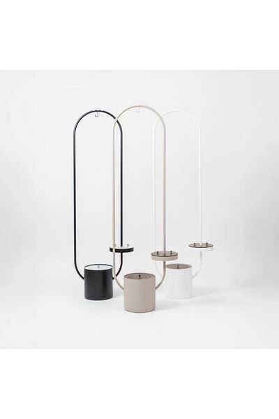 Generic Modern Incense Burner with Dress Hanger Stand – Minimalist Hanging Incense Holder