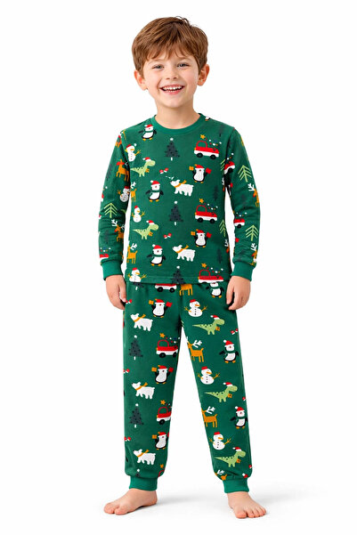 My Hanne New Year's Concept Boys' Pajama Set 51339