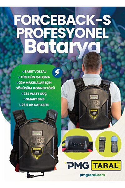 PMG TARAL Energy Force Pack Sırt Bataryası 33V