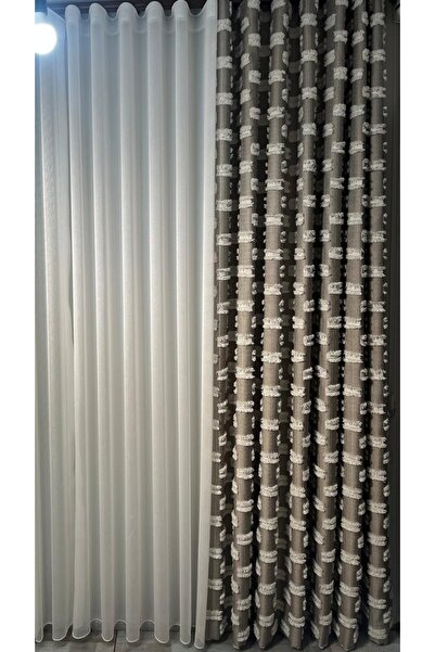 Tuğba Mefruşat Meksika tül avangarde 1/3 sık pileli