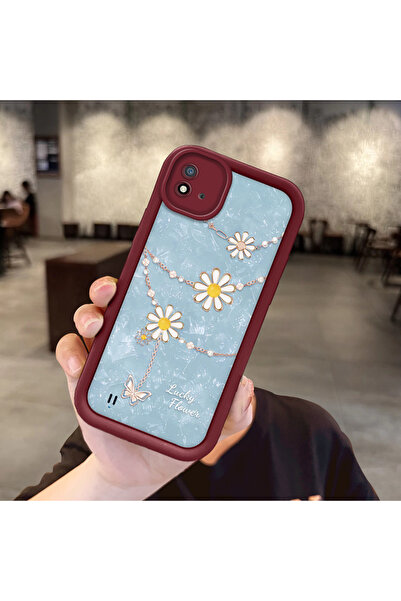 Hontinga حافظة هاتف ملونة من مادة السيليكون المتوافقة مع هاتف Realme C11 2021...