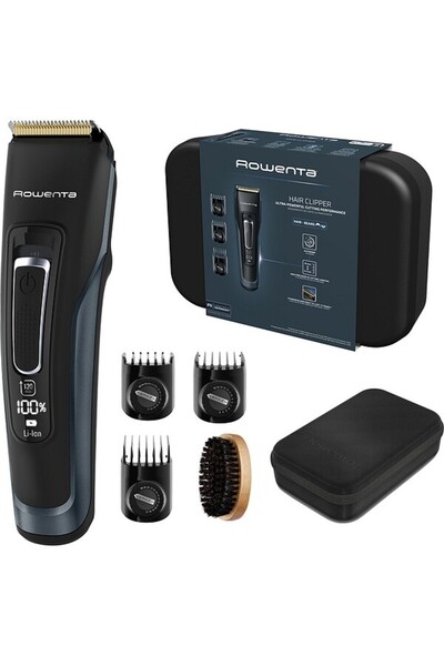 Rowenta TN5244E0 Advancer Hair Clipper, rechargeable, 0.5-30mm, black