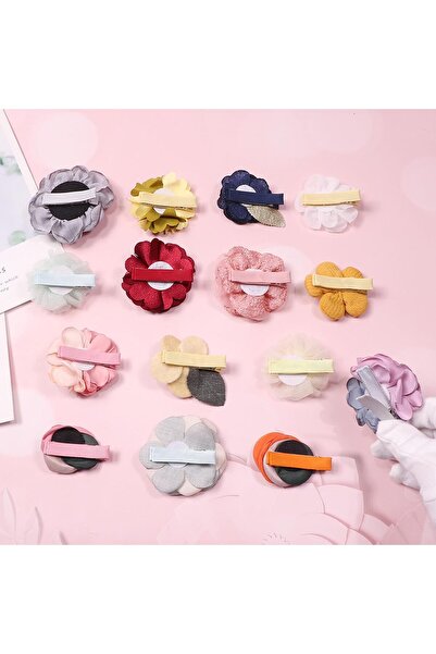 bolivia's مشابك شعر على شكل زهور - 15 قطعة