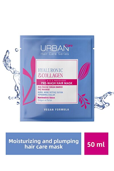 Urban Care Hyaluronic Acid & Collagen Pre-Shower Hair Care Mask to Help Promo...