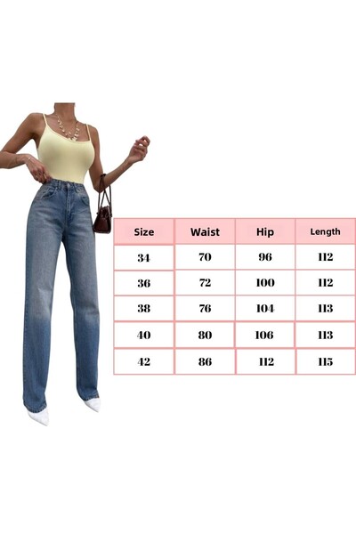 MUG collection Dámské džínové kalhoty Palazzo