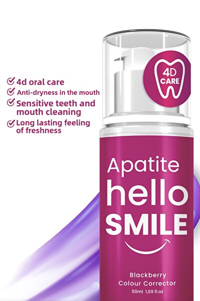 PROCSIN Blackberry Flavored 4D Whitening Teeth Gel