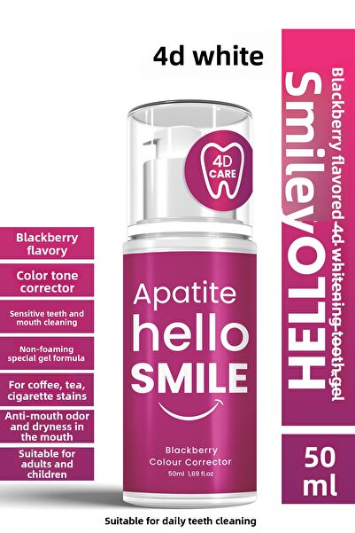 PROCSIN Blackberry Flavored 4D Whitening Teeth Gel