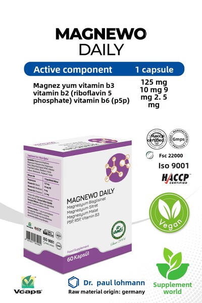 anti Magnewo Daily (Magnesium Bisglycinate, Magnesium Citrate, Magnesium Malate)