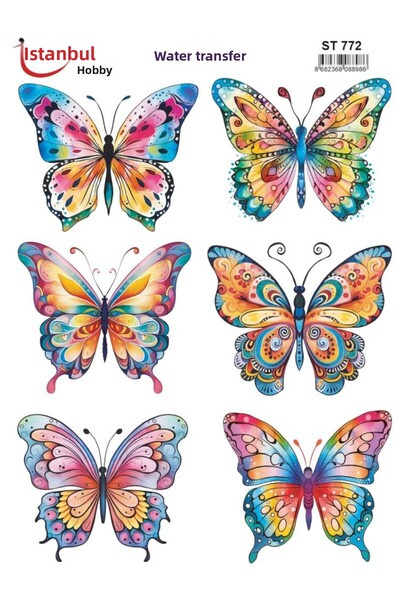 İstanbul Hobi Water Transfer Paper 25X35Cm St-772