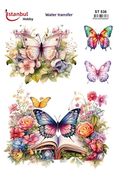 İstanbul Hobi ورق نقل مائي 25×35 سم ST-536