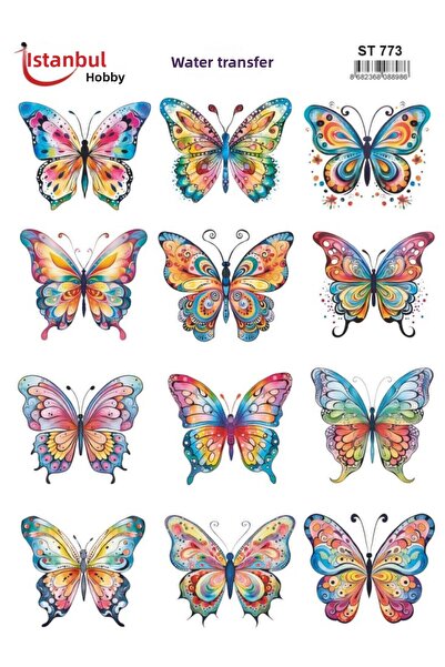 İstanbul Hobi ورق نقل مائي 25×35 سم ST-773