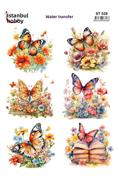 İstanbul Hobi Water Transfer Paper 25X35Cm St-539