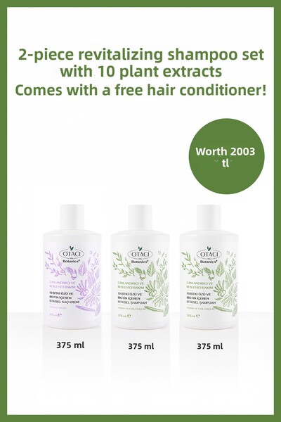 Otacı 10 Herbal Shampoo & Conditioner Set