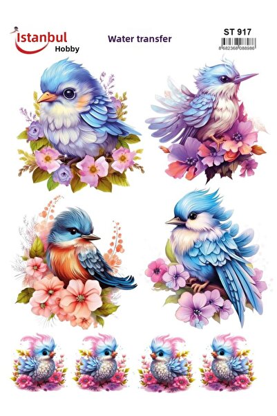 İstanbul Hobi ورق نقل مائي 25×35 سم ST-917