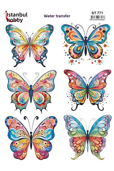 İstanbul Hobi ورق نقل مائي 25×35 سم ST-771